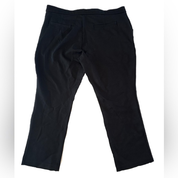 Lee Ultra Lux Comfort Any Wear Slim Ankle Pant - Women's 16S- Black - Picture 3 of 14